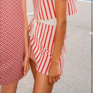 Zara stripped skirt! NWOT